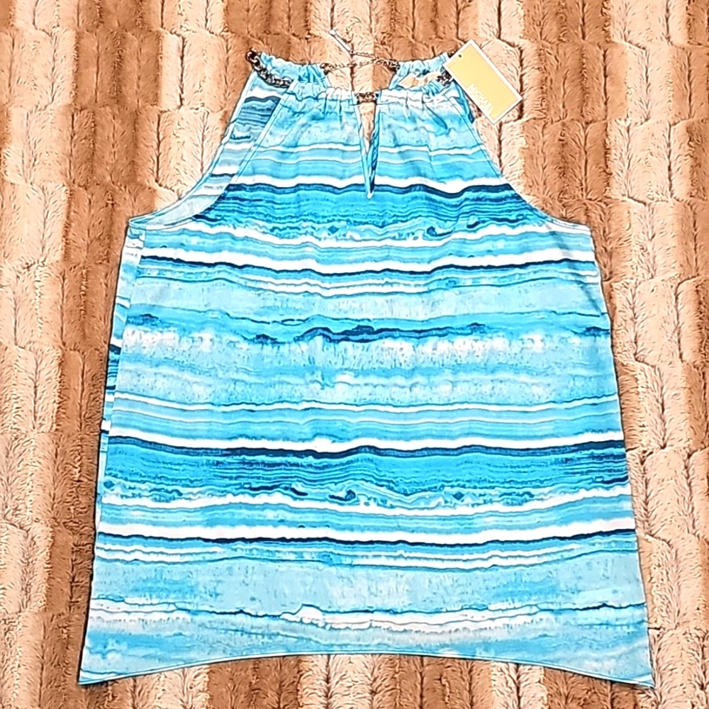 MICHAEL KORS TURQUOISE TANK